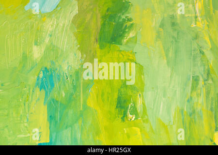 Detail of the Painting as a Background. Stock Photo