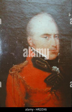 Portrait of General James Welsh Stock Photo