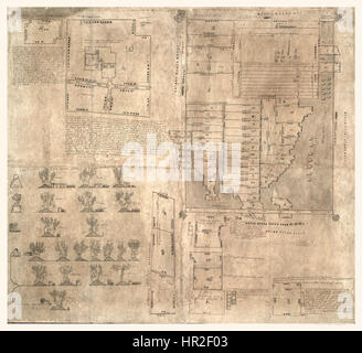 This Mexican codex map is a historical document that depicts the region ...