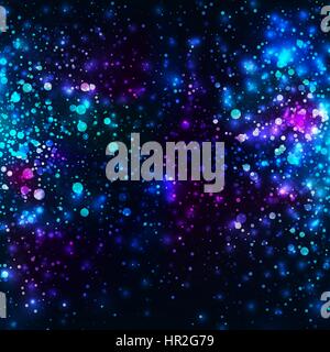 Fashion Rainbow Lights Glitter With Sparkles Stock Vector Image