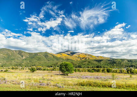 The Enchanted Circle Scenic Byway is an 84 mile New Mexico Scenic Byway and National Forest 