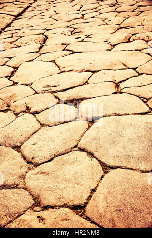 Stone pavement, abstract background. Stock Photo