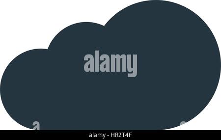 Cloud Icon Design. Eps 8 supported. Stock Vector