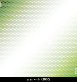 Simple white dots pattern on green background for abstract background concept Stock Vector