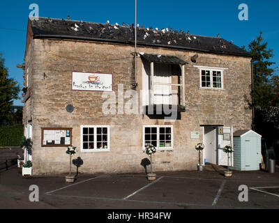 Kennet and Avon Canal Trust building, boat trips, museum, shop, cafe and tea rooms, formed in 1951 Stock Photo