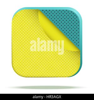 Icon of sandwich multilayer structure Stock Vector
