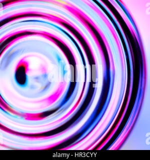 Abstract background with defocused concentric circles Stock Photo