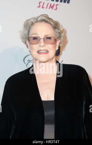 Beverly Hills, California, USA. 26th Feb, 2017. Actress Sharon Gless arrives at the 27th Annual 'Night of 100 Stars' Oscars Viewing Gala at the Beverly Hilton Hotel in Beverly Hills, California, USA on February 26th, 2017. Credit: Sheri Determan/Alamy Live News Stock Photo