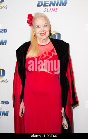 Beverly Hills, California, USA. 26th Feb, 2017. Actress Sally Kirkland arrives at the 27th Annual 'Night of 100 Stars' Oscars Viewing Gala at the Beverly Hilton Hotel in Beverly Hills, California, USA on February 26th, 2017. Credit: Sheri Determan/Alamy Live News Stock Photo