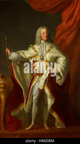 This 18th-century portrait of George II of Great Britain, painted by ...