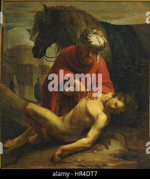 The painting 'The Parable of the Good Samaritan' depicts the biblical ...
