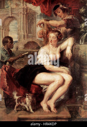 Peter Paul Rubens - Bathsheba at the Fountain - WGA20270 Stock Photo