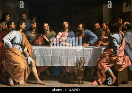 Philippe de Champaigne - The Last Supper - WGA4710 Stock Photo