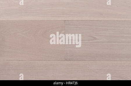 Top view photo of rustic white oiled Italian oak wooden floor boards with nice texture Stock Photo