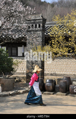 South Korea,Seoul,Yongin village Stock Photo