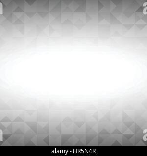 Variety grey square pixel tile mosaic abstract background Stock Vector