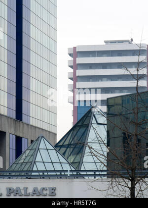 Brescia Due Financial District Stock Photo