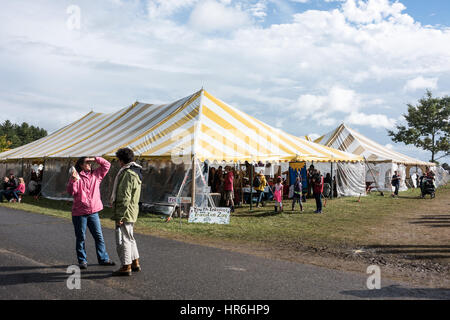 common ground country fair is a unique celebration of rural new england living, held annually on the third weekend of september in Unity, Maine, USA Stock Photo