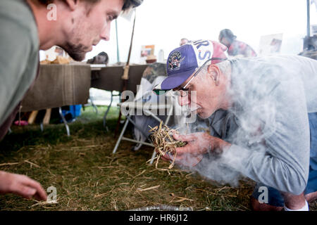 common ground country fair is a unique celebration of rural new england living, held annually on the third weekend of september in Unity, Maine, USA Stock Photo