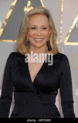 Los Angeles, California, USA. 26th Feb, 2017. February 26th 2017 - Los Angeles California USA - Actress FAYE DUNAWAY at the 89th Academy Awards - Arrivals held at the Dolby Theater, Hollywood CA Credit: Paul Fenton/ZUMA Wire/Alamy Live News Stock Photo