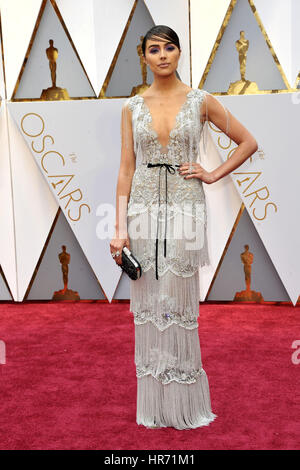 Hollywood, California. 26th Feb, 2017. Miss Universe 2012 Olivia Culpo attends the 89th Annual Academy Awards at Hollywood & Highland Center on February 26, 2017 in Hollywood, California. | Verwendung weltweit/picture alliance Credit: dpa/Alamy Live News Stock Photo