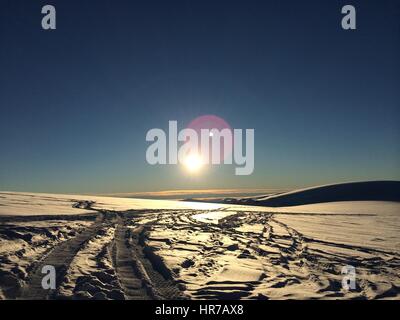 Holiday travelling in Icleand Stock Photo