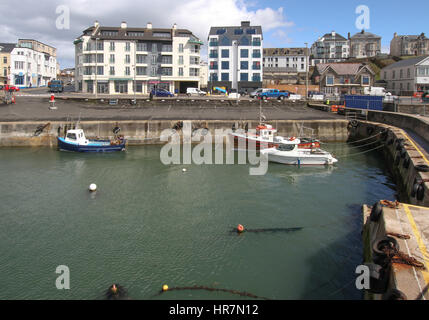 The harbour at Portstewart, County Londonderry, Northern Iireland. Stock Photo