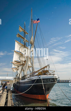 Star of India tall ship at Maritime Museum in San Diego, California, USA Stock Photo