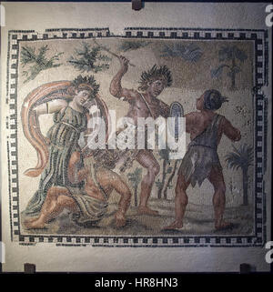 Struggle of Dionysus and the Indians, Colosseum Stock Photo