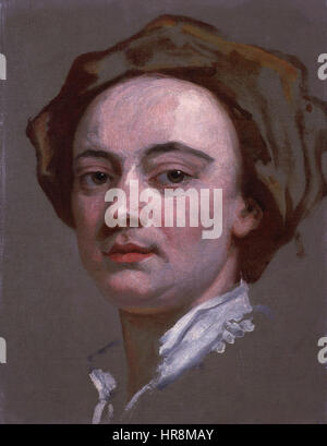 Unknown man, formerly known as John Gay by Sir Godfrey Kneller, Bt Stock Photo