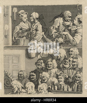 The Laughing Audience (or A Pleased Audience) by William Hogarth (2)