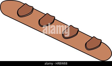baguette french icon image  Stock Vector