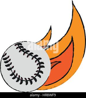 baseball icon image  Stock Vector