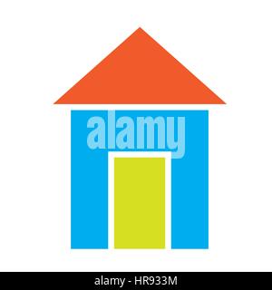 House icon vector isolated in white background Stock Vector Image & Art ...