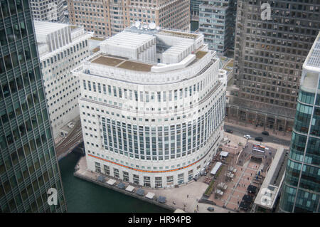 Thomson Reuters builing in Canary Wharf, Docklands London UK Stock Photo