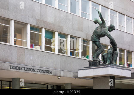 TUC, Trades Union Congress building, London, UK Stock Photo