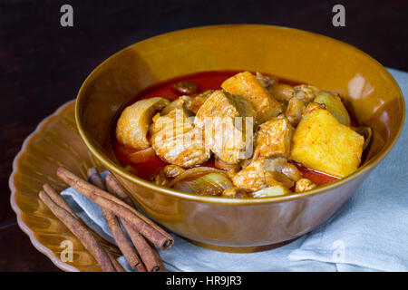 Thai Cooking, Massaman Curry Stock Photo