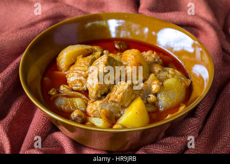Thai Cooking, Massaman Curry Stock Photo