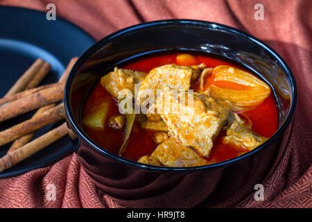 Thai cooking, massaman curry Stock Photo