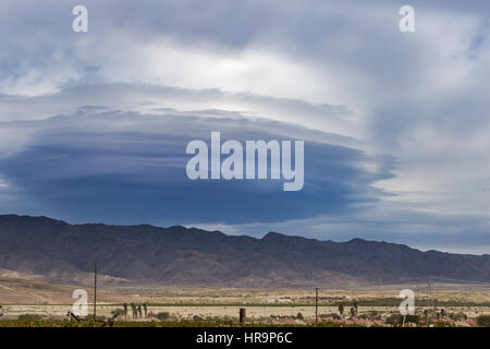 Lenticular Clouds Stock Photo