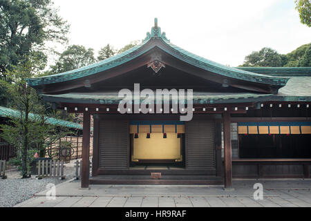 Meiji Shrine located in Shibuya, Tokyo, Japan Stock Photo