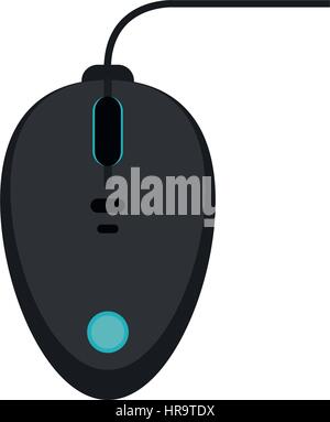 mouse technology game video Stock Vector