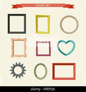 Photo frames Stock Vector