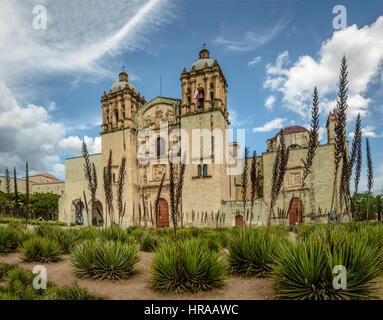 Church of Santo Domingo de Guzman - Oaxaca, Mexico Stock Photo