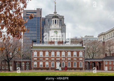 Independence Hall - Philadelphia, Pennsylvania, USA Stock Photo