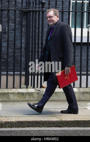 Downing Street, London, UK. 28th Feb, 2017. David Mundell Secretary of State for Scotland Credit: Dinendra Haria/Alamy Live News Stock Photo