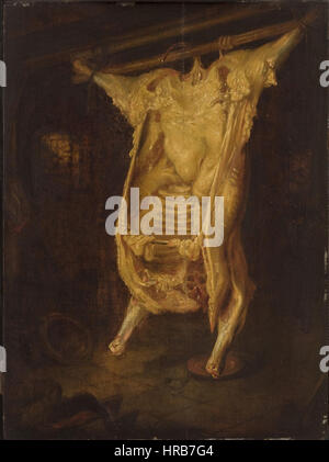 Rembrandt - Slaughtered Ox - Cat475 Stock Photo - Alamy