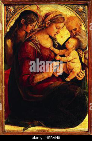 Madonna and Child with Saints John the Baptist and Nicholas of ...