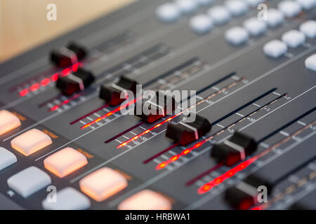 Control desk Stock Photo