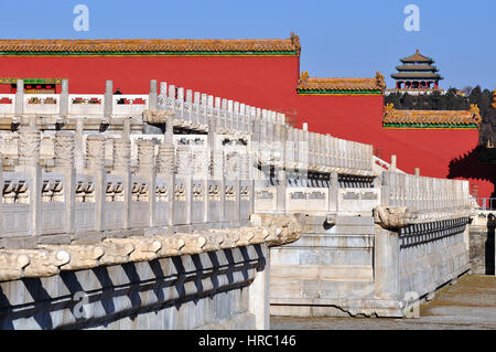Forbidden City in Beijing Stock Photo